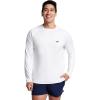 imageSpeedo Mens UV Swim Shirt Long Sleeve Loose Fit Easy TeeWhite