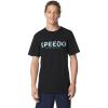 imageSpeedo Mens Uv Swim Shirt Graphic Short Sleeve TeeBlock Black Eco