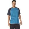 imageSpeedo Mens Uv Swim Shirt Short Sleeve Loose Fit Easy TeeDiscontinuedOcean DepthsNavy