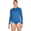 imageSpeedo Womens Uv Cover Up Long Sleeve Hoodie JacketBright Cobalt