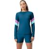 imageSpeedo Womens Uv Swim Shirt Long Sleeve RashguardHydraline Block Cobalt Pop