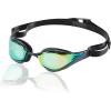 imageSpeedo unisexadult Swim Goggles Mirrored Fastskin Pure FocusBlueGoldGrey