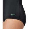 imagespeedo Womens Swimsuit One Piece PowerFlex Princess Seam Ultraback Conservative CutNo Seam Speedo Black
