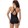 imagespeedo Womens Swimsuit One Piece PowerFlex Princess Seam Ultraback Conservative CutNo Seam Speedo Black