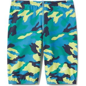 imageSpeedo Boys Swimsuit Jammer Begin to Swim SolidCamo Cover Navigate