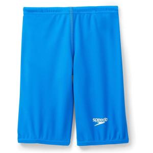 imageSpeedo Boys Swimsuit Jammer Begin to Swim SolidElectric Blue Lemonade