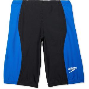 imageSpeedo Boys Swimsuit Jammer Begin to Swim SolidSpeedo BlackBlue