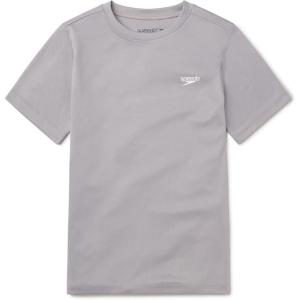 imageSpeedo Boys Uv Swim Shirt Short Sleeve Tee GraphicMonument Basic