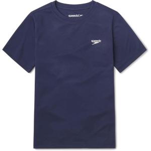 imageSpeedo Boys Uv Swim Shirt Short Sleeve Tee GraphicPeacoat Basic