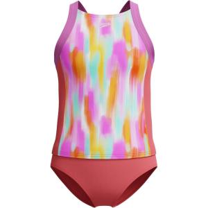 imageSpeedo Girls Swimsuit Two Piece Tankini Thick StrapLani Blur