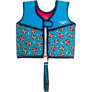 imageSpeedo Kids Begin to Swim Flotation Classic Life Vest UPF 50Azure Cool Penguin