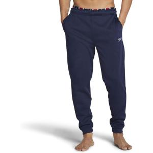 imageSpeedo Mens Jogger Pants Relaxed Fit Team Warm UpNew Speedo Navy