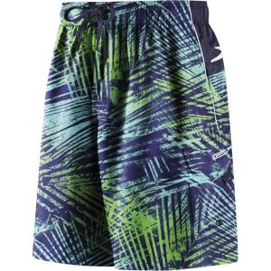 imageSpeedo Mens Swim Trunk Knee Length Marina VolleyNavyGreen
