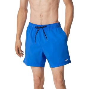 imageSpeedo Mens Swim Trunk Knee Length Volley Comfort Liner Solid16 Speedo Blue