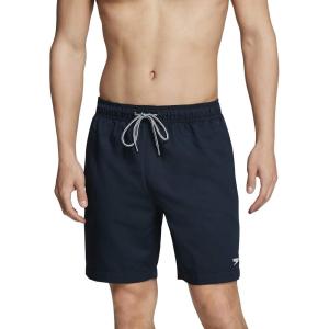 imageSpeedo Mens Swim Trunk Knee Length Volley Comfort Liner Solid18 Speedo Black