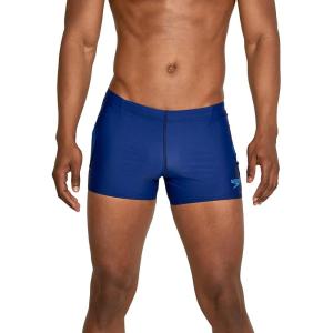 imageSpeedo Mens Swimsuit Square Leg SpliceSplice Peacoat