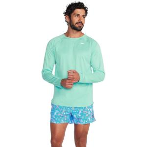 imageSpeedo Mens UV Swim Shirt Basic Easy Long Sleeve Regular FitArctic Glass
