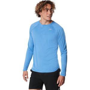imageSpeedo Mens UV Swim Shirt Basic Easy Long Sleeve Regular FitTurkish Heather