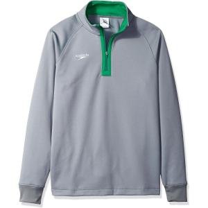 imageSpeedo UnisexAdult Sweatshirt 34 Zip Pull Over Team Warm UpSpeedo Green