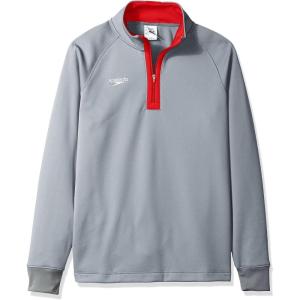 imageSpeedo UnisexAdult Sweatshirt 34 Zip Pull Over Team Warm UpSpeedo Red