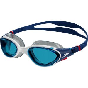 imageSpeedo UnisexAdult Swim Goggle Biofuse 20Ammonite BlueWhiteRedBlue