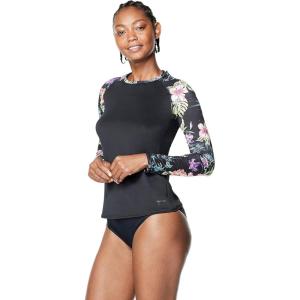 imageSpeedo Womens Uv Swim Shirt Long Sleeve RashguardAcid Lime