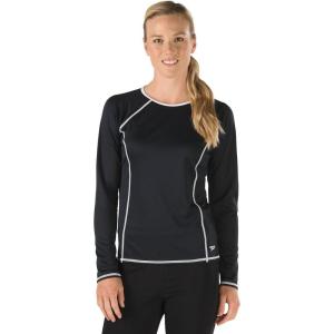 imageSpeedo Womens Uv Swim Shirt Long Sleeve RashguardSpeedo Black