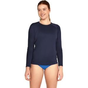 imageSpeedo Womens Uv Swim Shirt Long Sleeve RashguardSpeedo Navy