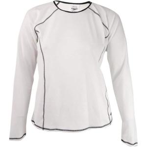 imageSpeedo Womens Uv Swim Shirt Long Sleeve RashguardWhite