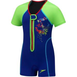 imageSpeedo womens unisexchild Uv Thermal Swimsuit Begin to Swim Upf 50Sapphire Blue
