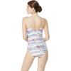 imageSWIMWEARSpeedo Womens Ombre Shirred One Piece SwimsuitBlue Smoke