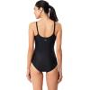 imageSWIMWEARSpeedo Womens Ombre Shirred One Piece SwimsuitSpeedo Black