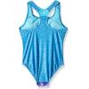 imageSpeedo Girls Swimsuit One Piece Thick Strap Racer Back PrintedDiscontinuedDeep Sapphire