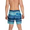 imageSpeedo Mens Swim Trunk Short Length Redondo Comfort Liner PrintCurrent Peacoat