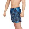 imageSpeedo Mens Swim Trunk Short Length Redondo Comfort Liner PrintOnshore Blend Peacoat