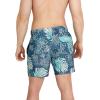 imageSpeedo Mens Swim Trunk Short Length Redondo Comfort Liner PrintOnshore Blend Porcelain