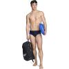 imageSpeedo Mens Swimsuit Brief Powerflex Eco Revolve Splice Team ColorsBlackBlue