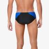 imageSpeedo Mens Swimsuit Brief Powerflex Eco Revolve Splice Team ColorsBlackBlue