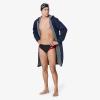 imageSpeedo Mens Swimsuit Brief Powerflex Eco Revolve Splice Team ColorsBlackRed