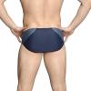 imageSpeedo Mens Swimsuit Brief Powerflex Eco Revolve Splice Team ColorsNavyGrey
