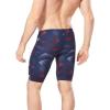 imageSpeedo Mens Swimsuit Jammer Endurance Beta Blade Team ColorsRedWhiteBlue