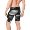 imageSpeedo Mens Swimsuit Jammer Endurance The Fast WayBlackWhite