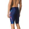 imageSpeedo Mens Swimsuit Jammer Powerflex Eco Reigning LightNavyRedWhite