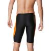 imageSpeedo Mens Swimsuit Jammer Powerflex Eco Revolve Splice Team ColorsBlackOrange