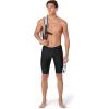 imageSpeedo Mens Swimsuit Jammer Powerflex Eco Revolve Splice Team ColorsBlackRed