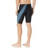 imageSpeedo Mens Swimsuit Jammer Powerflex Eco Revolve Splice Team ColorsDiscontinuedSpeedo Black