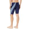 imageSpeedo Mens Swimsuit Jammer Powerflex Eco Revolve Splice Team ColorsDiscontinuedSpeedo Navy