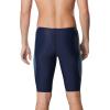 imageSpeedo Mens Swimsuit Jammer Powerflex Eco Revolve Splice Team ColorsNavyGrey