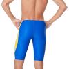 imageSpeedo Mens Swimsuit Jammer Powerflex Eco Revolve Splice Team ColorsNew SapphireGold