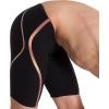 imageSpeedo Mens Xtra Life Lycra Cyber Swirl Brief SwimsuitBlackRose Gold